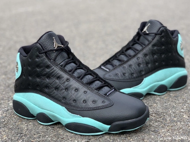 Retro Green 414571-030 13 Air Black Jordan Island 0716